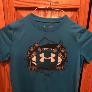 Under Armour Boys Football Tee
